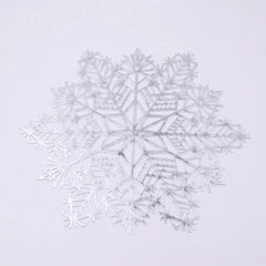 Karaca Home Snow Flake 2Pcs PVC American Service Silver 38cm |  300.21.02.0591