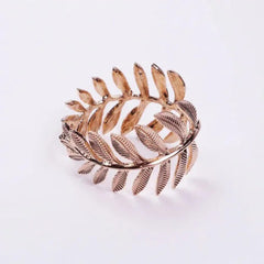 Karaca Home Lamina 2-Pack Napkin Ring [Gold] |  300.21.02.0600