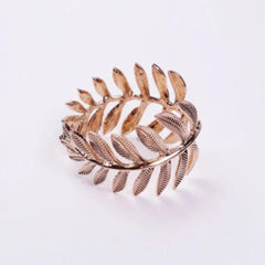 Karaca Home Lamina 2-Pack Napkin Ring [Gold] |  300.21.02.0600