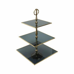 Karaca Home Line Decorative 3 Tier [Gold] Cake Stand 25cm | 300.21.02.0759