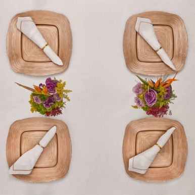 Karaca Home Stylish Square Plate [Gold] 34cm | 300.21.02.0784