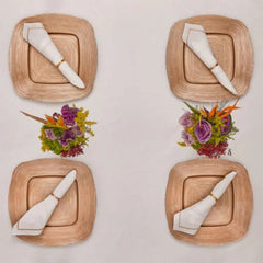 Karaca Home Stylish Square Plate [Gold] 34cm | 300.21.02.0784