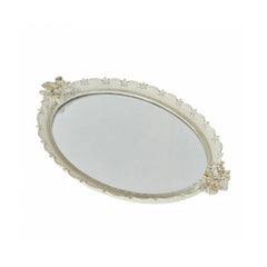 Karaca Home Romance Decorative Tray Polysterine, White 44x28x35cm  | 300.22.02.0026