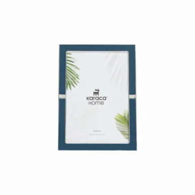 Karaca Home Jovana Photo Frame Navy Blue-Silver – [13x18cm] |  300.22.02.0102