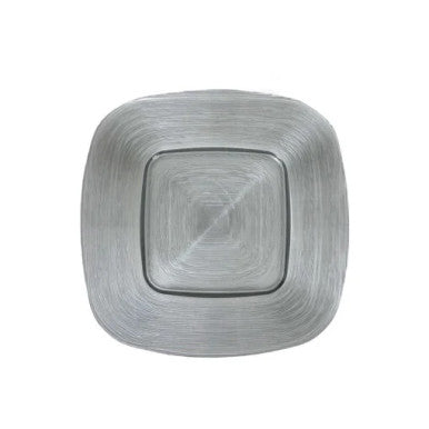 Karaca Home Premium Glass Charger Plate [Silver] 37cm |  300.22.02.0257