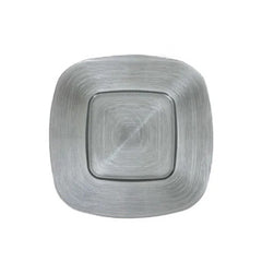 Karaca Home Premium Glass Charger Plate [Silver] 37cm |  300.22.02.0257