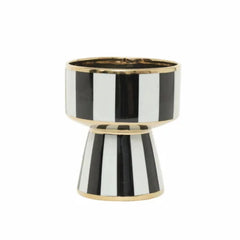 Karaca Home Hailey Ceramic Decorative Flowerpot – [16,5×16,5×18,5cm] | 300.22.02.0382