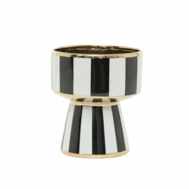 Karaca Home Hailey Ceramic Decorative Flowerpot – [16,5×16,5×18,5cm] | 300.22.02.0382