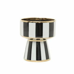 Karaca Home Hailey Ceramic Decorative Flowerpot – [16,5×16,5×18,5cm] | 300.22.02.0382