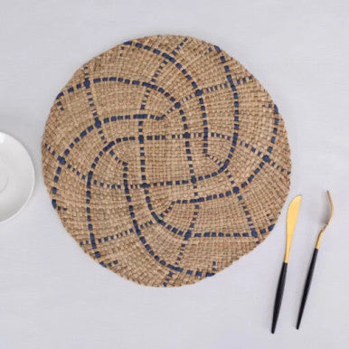 Karaca Home Wilton [Navy Blue] 2Pcs American Service Set 38cm |  300.22.02.0458