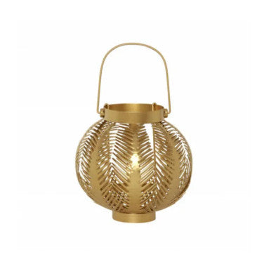 Karaca Home Leaf Metal Lantern – [20x19cm] |  300.22.02.0522