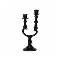 Karaca Home Pop-Art Candelian 2Pcs [28.5×12.7x10cm] Black |  300.22.02.0531