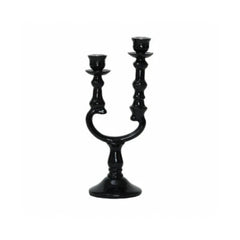 Karaca Home Pop-Art Candelian 2Pcs [28.5×12.7x10cm] Black |  300.22.02.0531