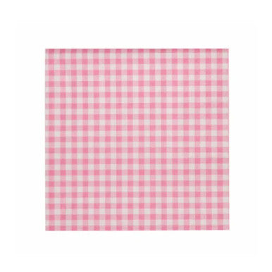 Karaca Home [Pink] Plaid Napkin Set of 20Pcs 33x33cm |  300.22.02.0709