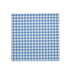 Karaca Home [Blue-White] Plaid Napkin Set of 20Pcs 33x33cm | 300.22.02.0713