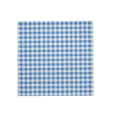 Karaca Home [Blue-White] Plaid Napkin Set of 20Pcs 33x33cm | 300.22.02.0713