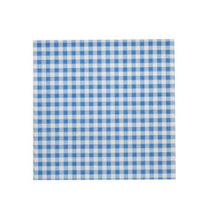 Karaca Home [Blue-White] Plaid Napkin Set of 20Pcs 33x33cm | 300.22.02.0713