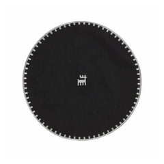 Karaca Home 50th Year 6Pcs Round Placemat [Black-Silver] 38cm | 300.22.02.0983