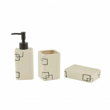 Karaca Home Shape 3Pcs Bathroom Set |  300.23.01.0210
