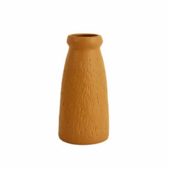 Karaca Home Russell Cylinder Vase Mustard – [14.5×14.5x30cm] |  300.23.01.0528