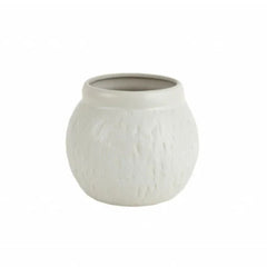 Karaca Home Russel Oval Vase – [20.5×20.5x18cm] White | 300.23.01.0530