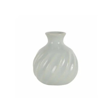 Karaca Home Velma Ceramic Vase Light Green – [8.5×8.5×9.4cm] |  300.23.01.0541