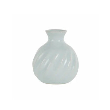 Karaca Home Velma Ceramic Vase Blue – [8.5×8.5×9.4cm] | 300.23.01.0543