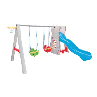 Pilsan Castle Swing and Slide Set | 07-957