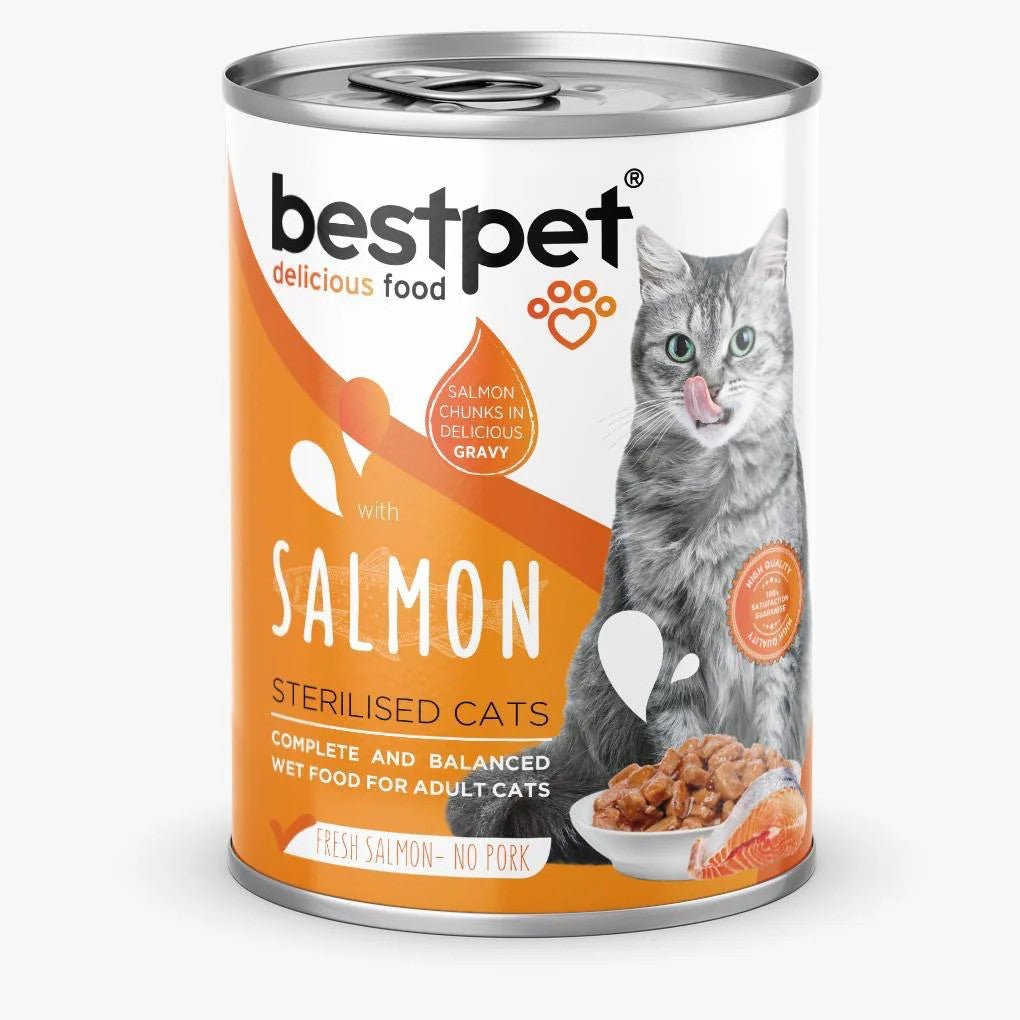 Best Pet Salmon in Gravy Wet Cat Food 400 g | P0010