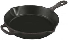 Le Creuset Signature Deep Skillet / Deep Frying Pan 26cm Matte Black - Open Box | 024147274506