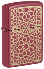 Zippo Red Mosaic Design Windproof Lighter | 49844101201