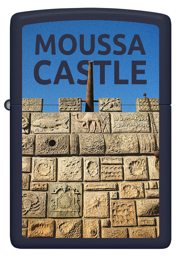 Zippo Moussa Castle Design Windproof Lighter | 239