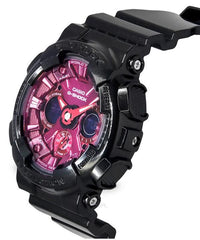 Casio G-SHOCK Black & Red Women Analog-Digital Watch - Black & Purple | GMA-S120RB-1ADR
