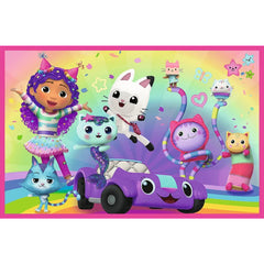 Trefl 2×24 “Zabawy z Gabby” Puzzle Set | 34433