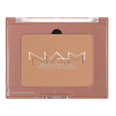 Wibo NAM Bronzing Face Pressed Powder - Cappuccino (Shade 1)