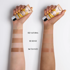 Lirene All Day Glow Foundation - Natural (Shade 02)