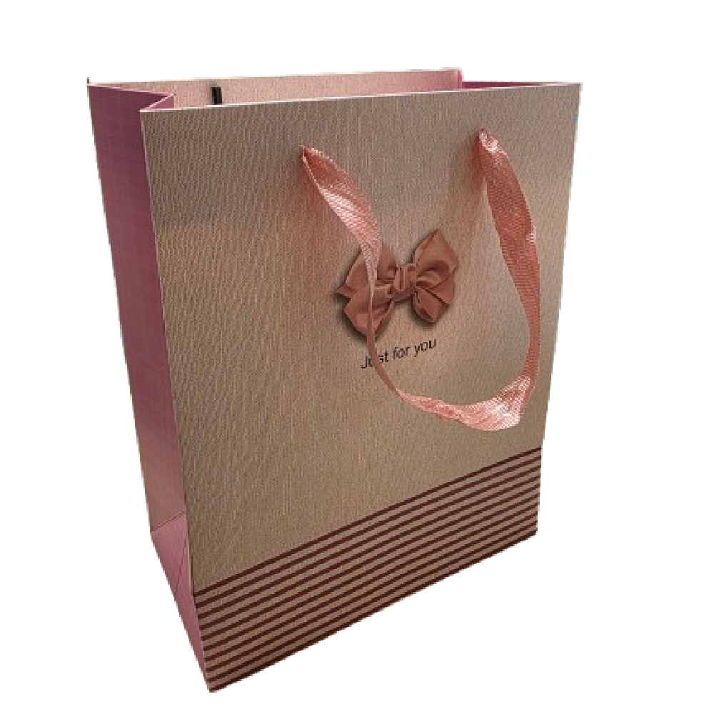 Gift Bag - Just For You - 26x12x32cm - Pink | D1227