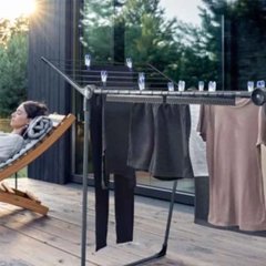 Leifheit Standing dryer Pegasus 180 Solid Black | 81589