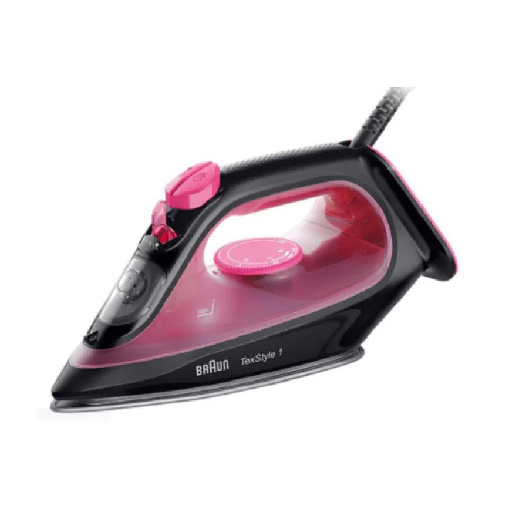 Braun TexStyle 1 Steam Iron SI 1070 & Leifheit Cover Free