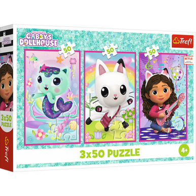 Trefl 100 “Meet Gabby and the Cats” Puzzle | 34876