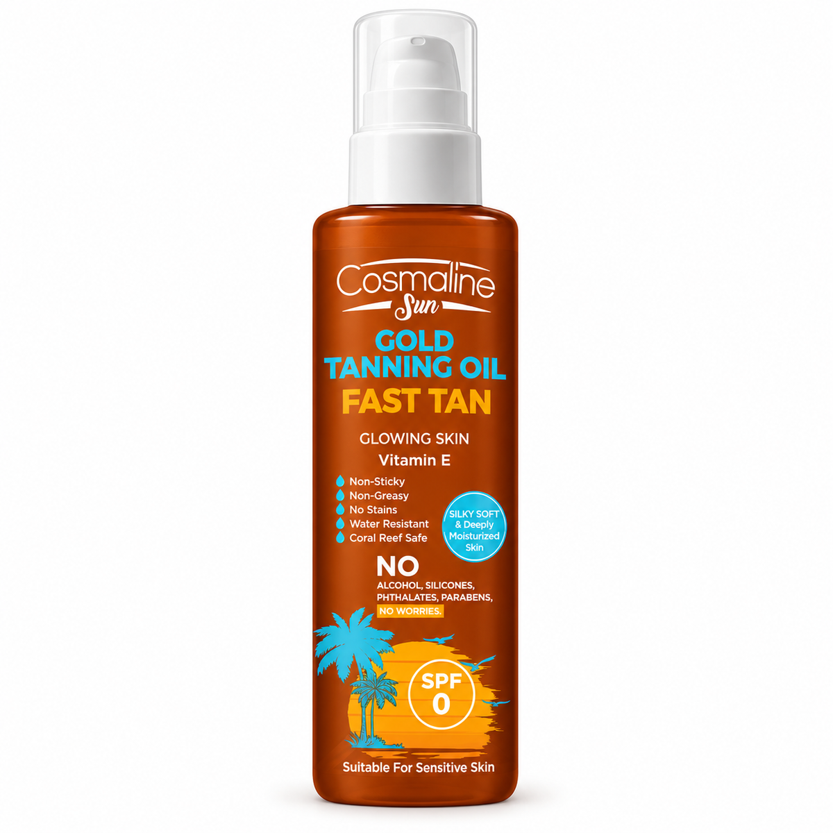 Cosmaline Sun Tanning Oil SPF 0 190ml | B0020043