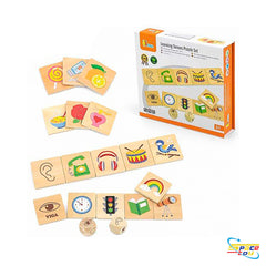 Viga Learning Senses Puzzle Set | 44507