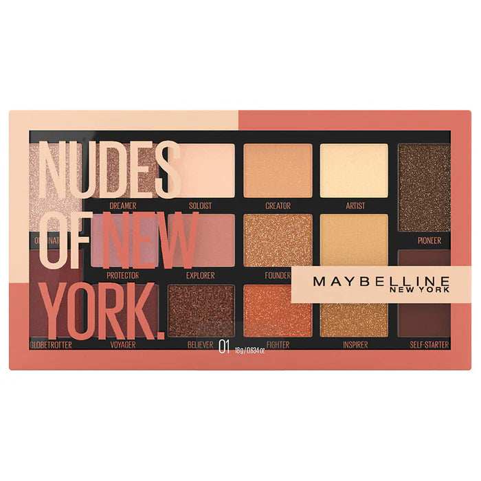 Maybelline New York Nudes of New York 16-Pan Eyeshadow Palette