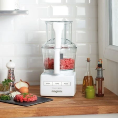 Magimix Compact 3200XL Food Processor, 650W - White | MX3200B