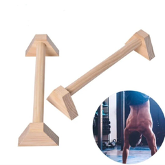 Push-Up Handles For Floor - Wooden Push-Ups Double