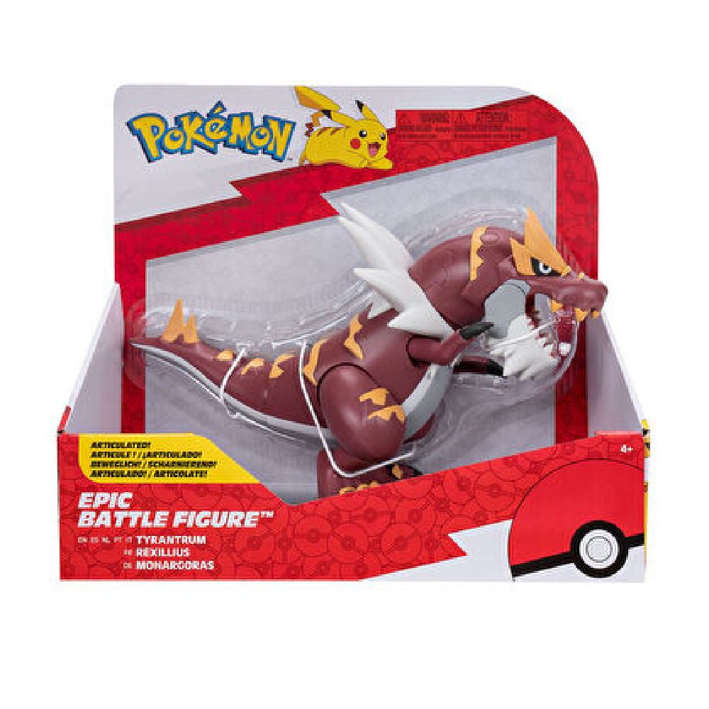 Pokemon Epic Battle Figure - Tyrantrum | PKW3422