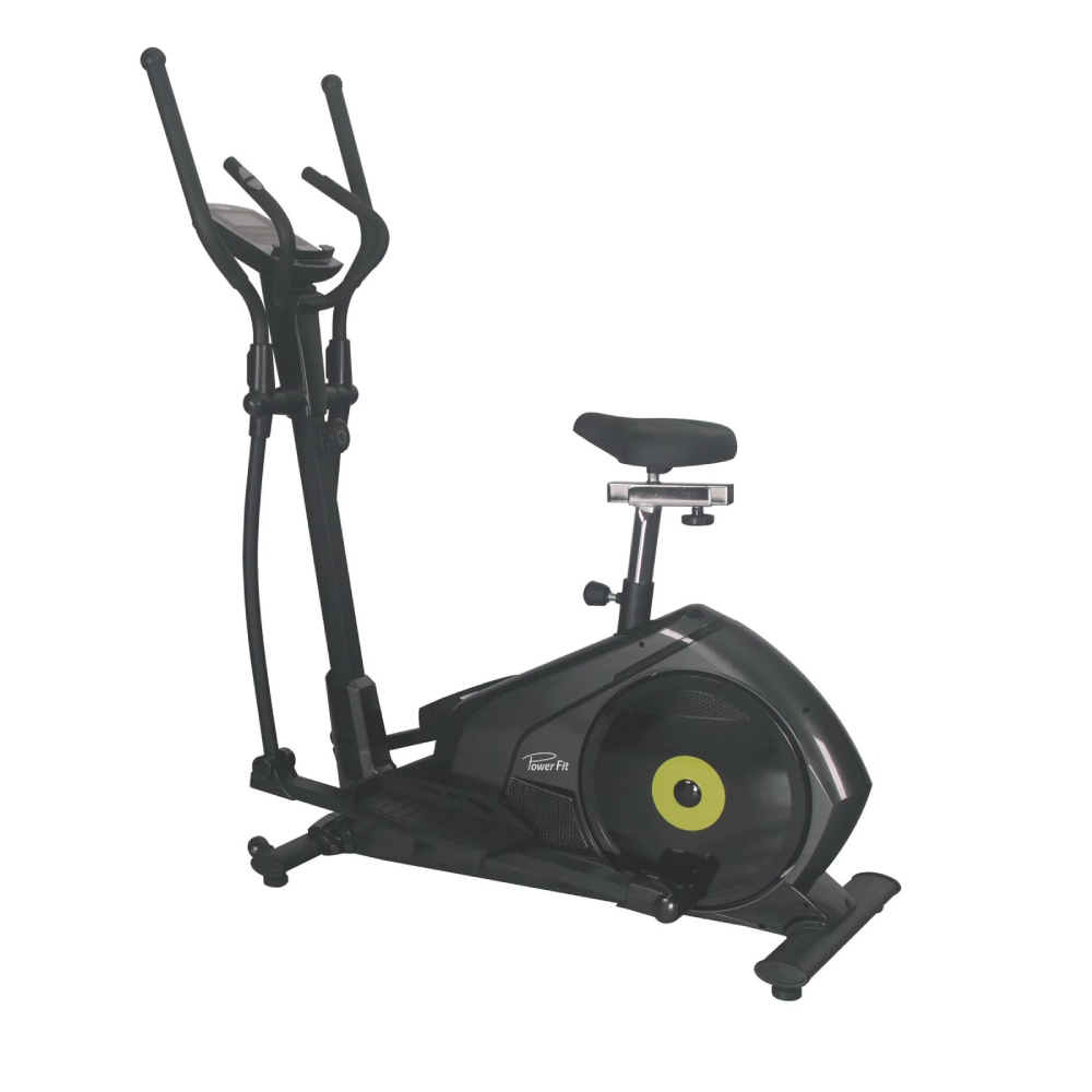 PowerFit Elliptical Cross Trainer With Chair - Green Edition