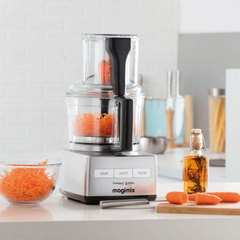 Magimix Compact 3200XL Food Processor, 650W - Chrome | MX3200CHXL
