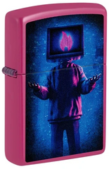 Zippo Flame TV Man Design Windproof Lighter | 48515