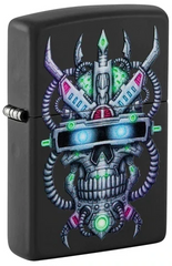 Zippo Cyber Skull Design Windproof Lighter | 48516